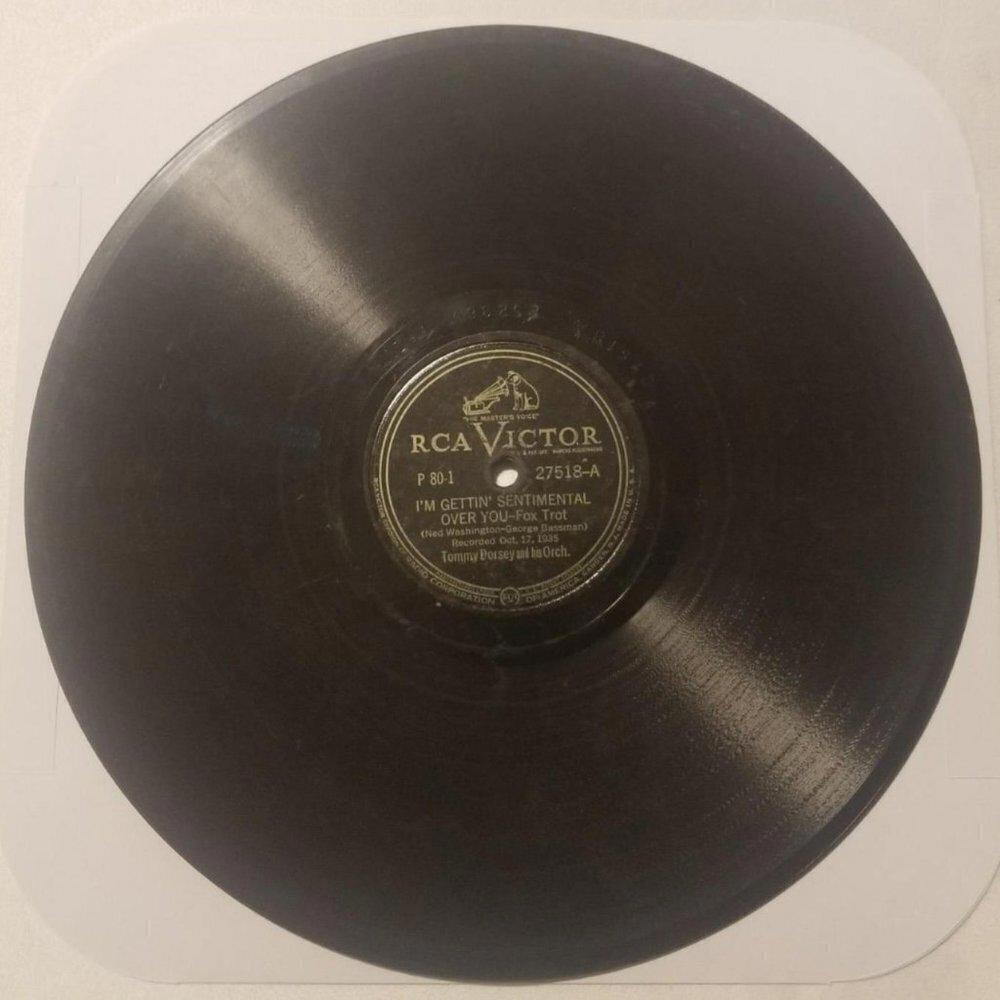 3/$25 Tommy Dorsey 78 RPM Royal Garden Blues / Sentimental RCA Victor 27518